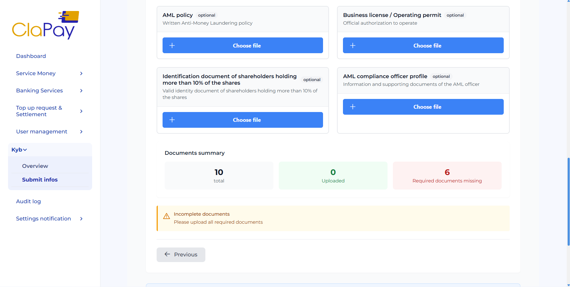 Supporting Documents