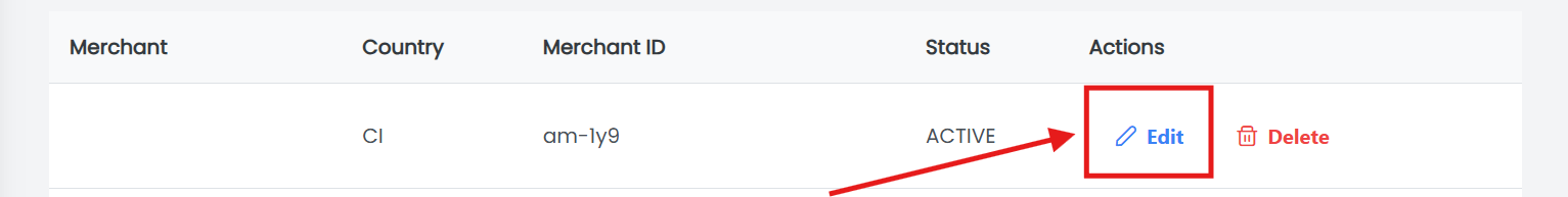 Edit Wave Merchant Button