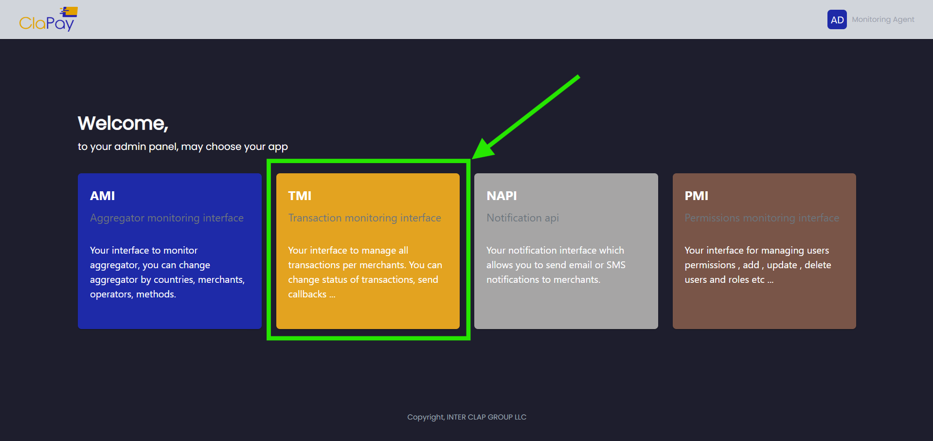 Transaction Monitoring Banner
